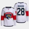 men panthers josh mahura primegreen away authentic pro white jersey