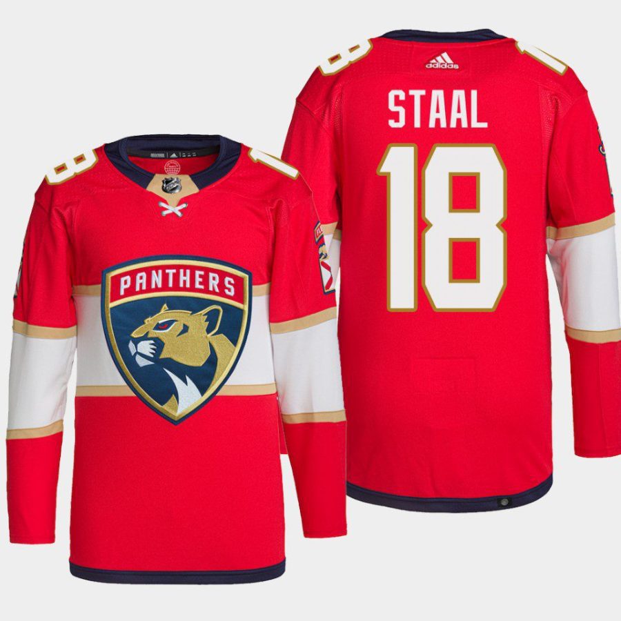 men panthers marc staal home primegreen authentic red jersey