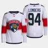 men panthers ryan lomberg primegreen away authentic pro white jersey