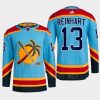 men panthers sam reinhart 2022 authentic primegreen reverse retro 2.0 blue jersey