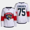 men panthers santtu kinnunen primegreen away authentic pro white jersey