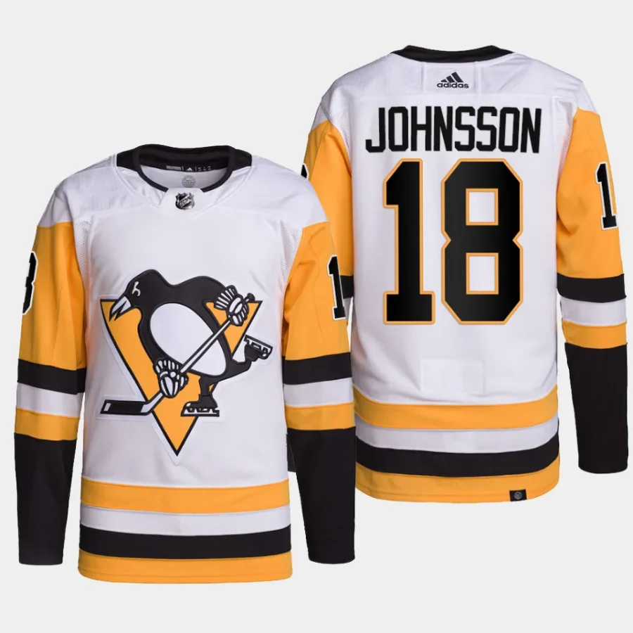 men penguins andreas johnsson primegreen away authentic pro white jersey