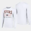 men philadelphia flyers retro graphic white long sleeve crew t shirt