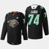 men predators juuse saros 2023 hispanic heritage night black jersey