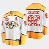 men predators ryan johansen switzerland challenge 2022 nhl global series white jersey