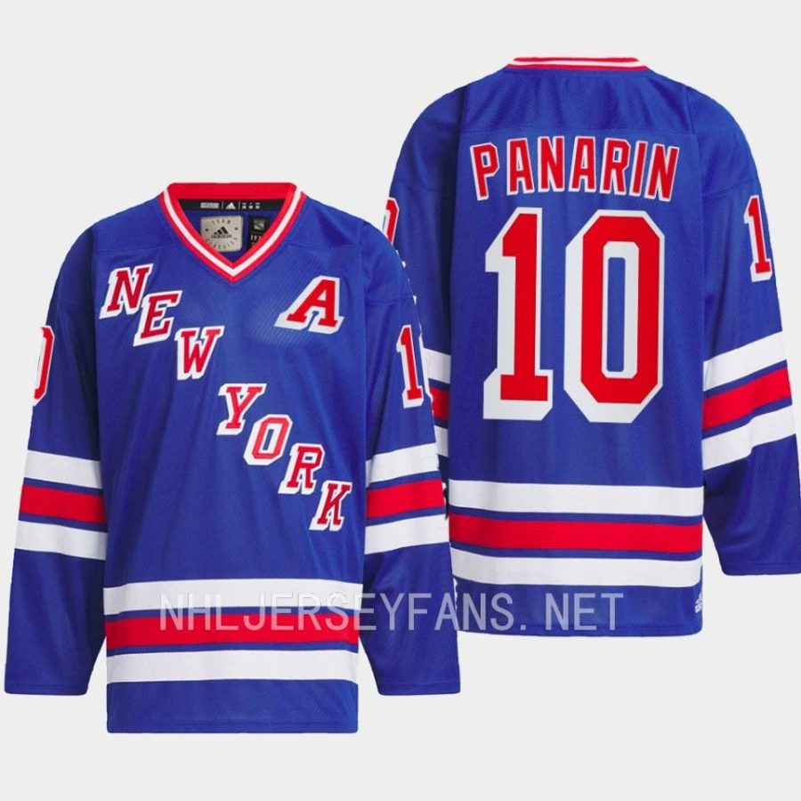 men rangers artemi panarin 1979 hockey team classics royal jersey