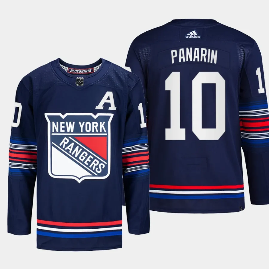 men rangers artemi panarin 2023 24 authentic third alternate navy jersey