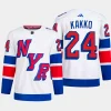 men rangers kaapo kakko authentic player 2024 nhl stadium series primegreen white jersey