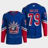 men rangers kandre miller 2022 authentic primegreen reverse retro 2.0 blue jersey