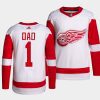 men red wings 2022 fathers day gift primegreen white jersey