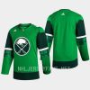 men sabres 2023 st. patricks day primegreen authentic jersey green