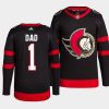 men senators 2022 fathers day gift primegreen black jersey