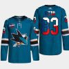 men sharks matt nieto czech republic challenge 2022 nhl global series teal jersey