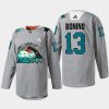 men sharks nick bonino teal togehter fan appreciation 2022 gray jersey