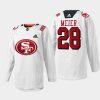 men sharks timo meier 2022 specialty warm up 49er mash up white jersey