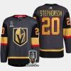 men vgk chandler stephenson authentic alternate 2023 stanley cup champions gray jersey