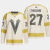 men vgk shea theodore primegreen 2024 nhl winter classic authentic player cream jersey