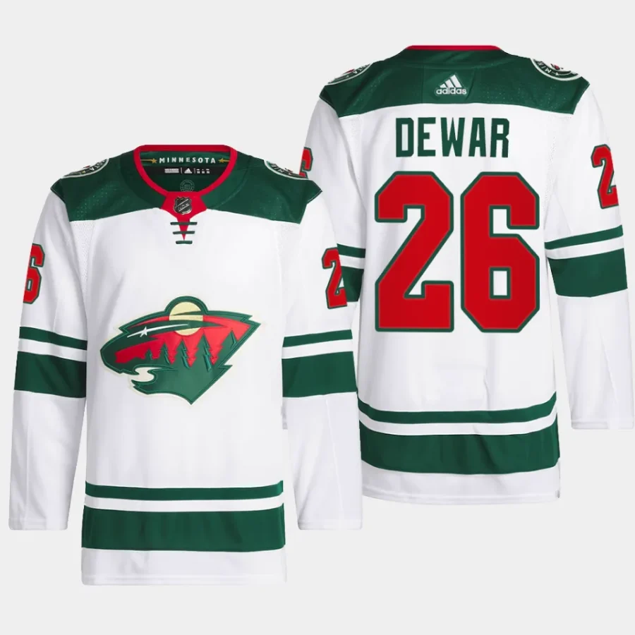 men wild connor dewar primegreen away authentic pro white jersey