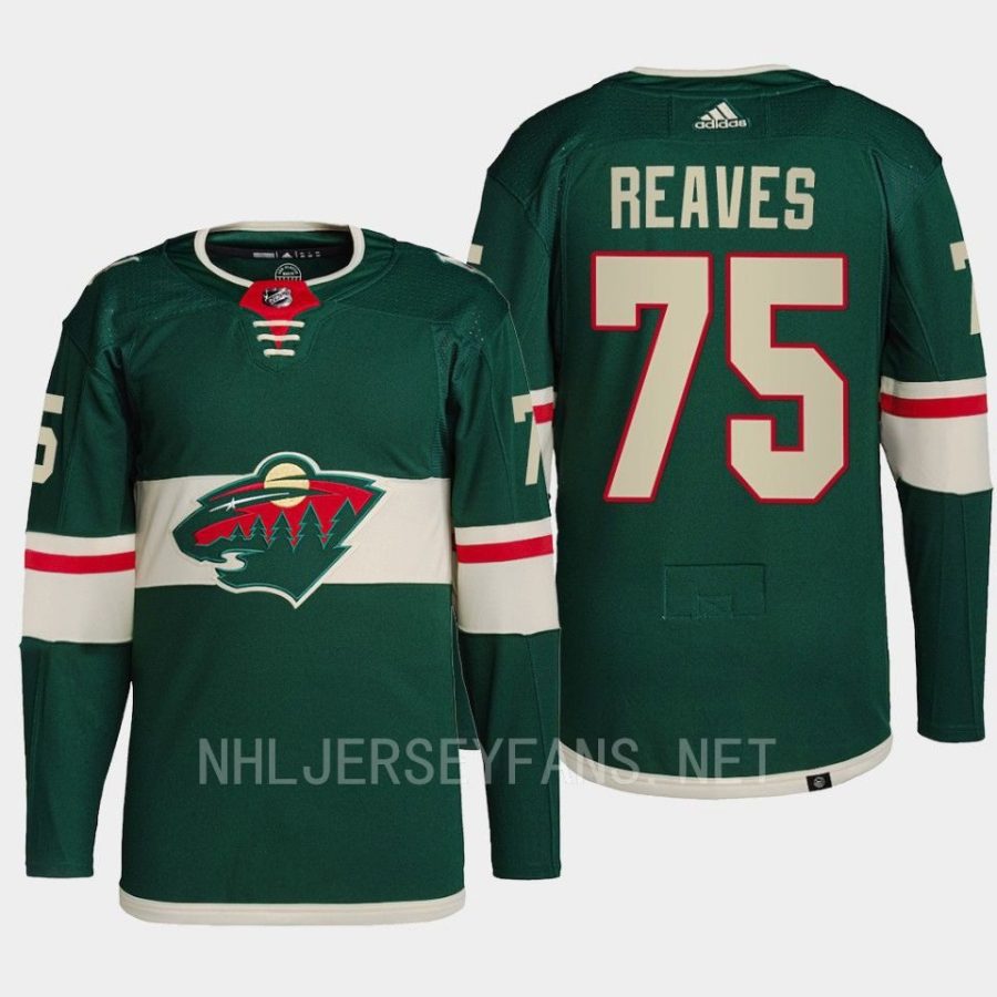 men wild ryan reaves home authentic green jersey