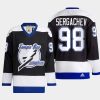 mikhail sergachev lightning black team classics heritage jersey