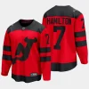 new jersey devils dougie hamilton 2024 nhl stadium series breakaway player jersey red