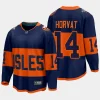 new york islanders bo horvat 2024 nhl stadium series breakaway player jersey navy