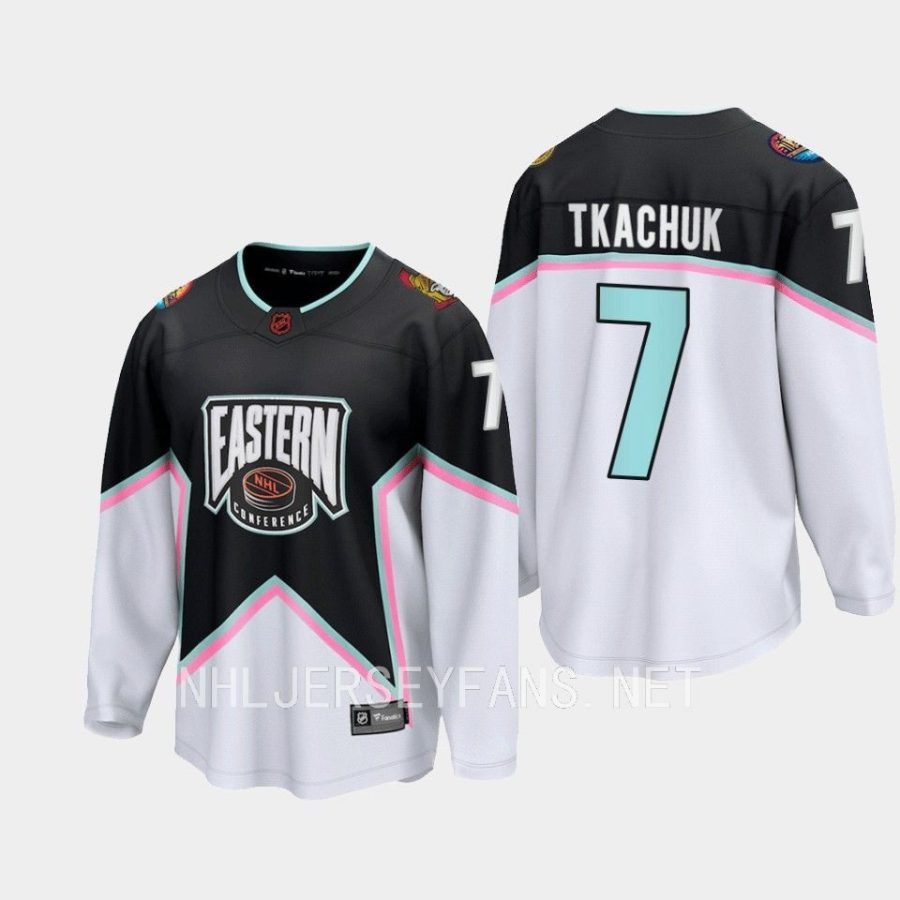 ottawa senators brady tkachuk 2023 nhl all star eastern conference jersey black