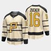 pittsburgh penguins jason zucker 2023 winter classic player jersey cream