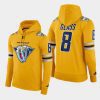 predators cody glass gold reverse retro 2.0 pullover hoodie