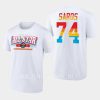 predators juuse saros white good vibes 2023 nhl all star t shirt