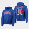 rangers custom blue champion capsule ii pullover hoodie