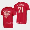 red wings dylan larkin red smack down wwe collab t shirt