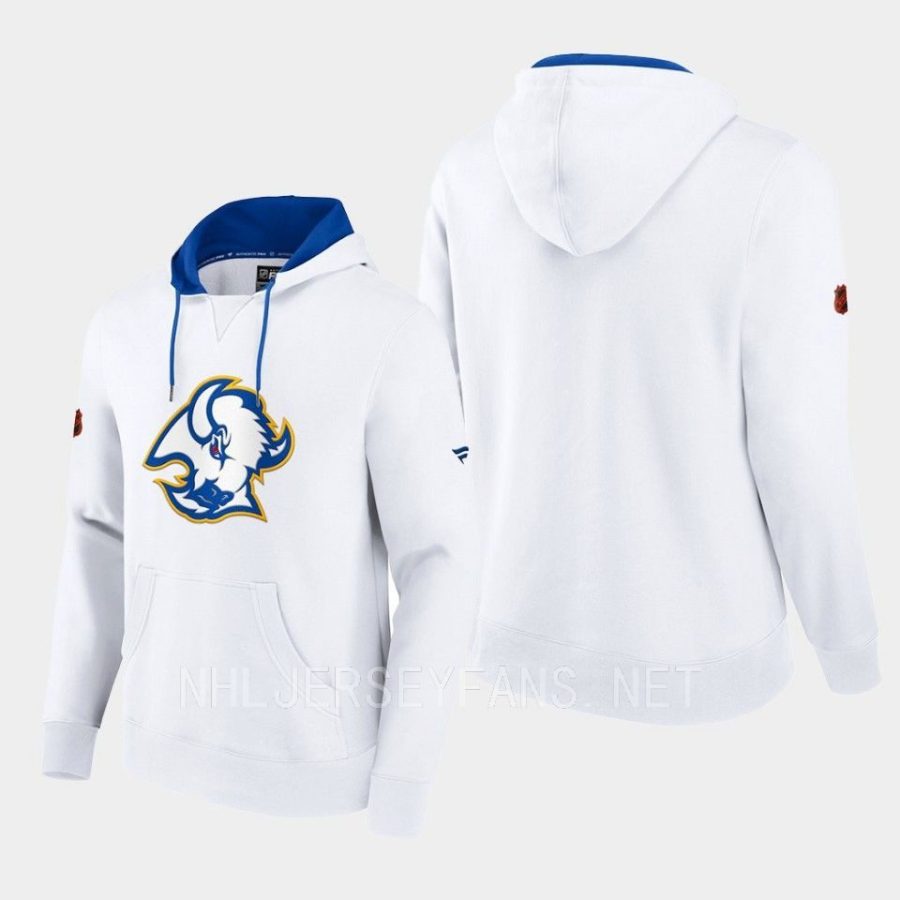 sabres white special edition 2.0 team logo pullover hoodie