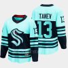 seattle kraken brandon tanev special edition 2.0 2022 breakaway retro jersey teal