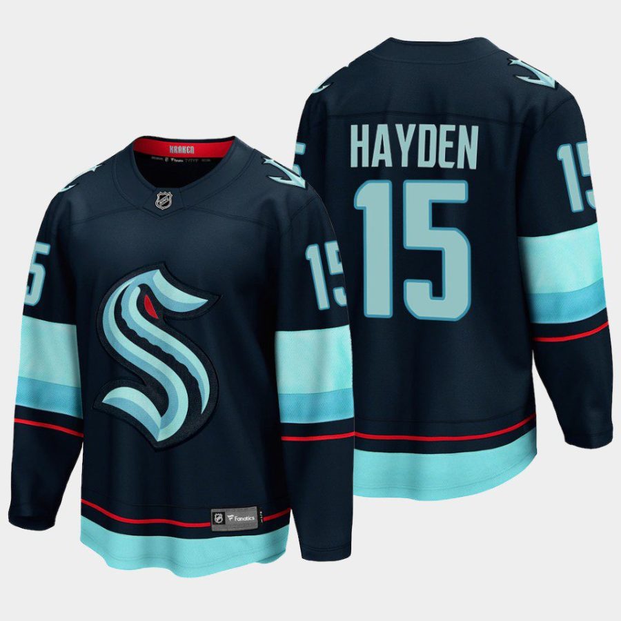 seattle kraken john hayden home breakaway player jersey navy