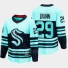 seattle kraken vince dunn special edition 2.0 2022 breakaway retro jersey teal