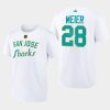 sharks timo meier white wheelhouse reverse retro 2.0 t shirt