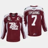 shawn spearing peterborough petes maroon 2023 ohl champions memorial cup jersey