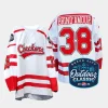 skyler brindamour charlotte checkers white 2024 queen city outdoor classic ahl replica jersey