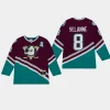 teemu selanne ducks purple blue line 1996 throwback jersey