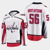 washington capitals erik gustafsson away 2022 breakaway player jersey white