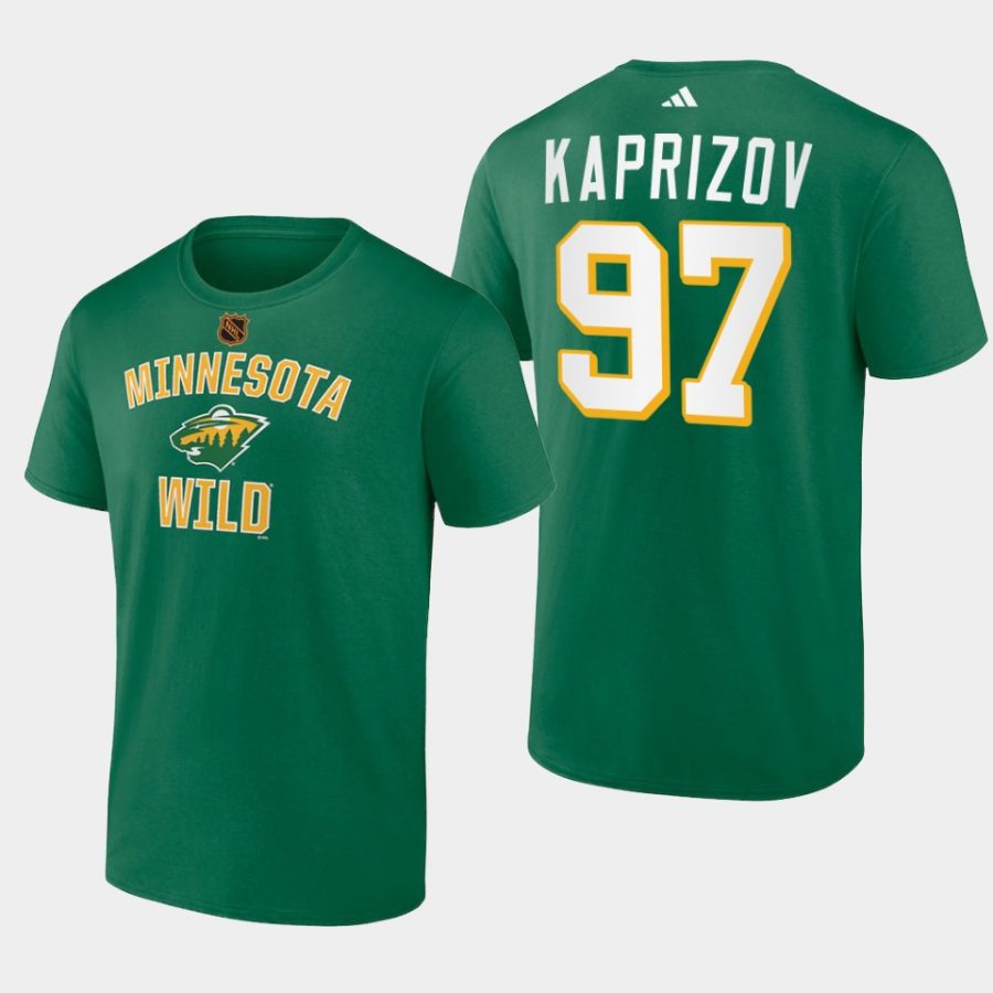 wild kirill kaprizov greenwheelhouse 2022 23reverse retro 2.0 t shirt