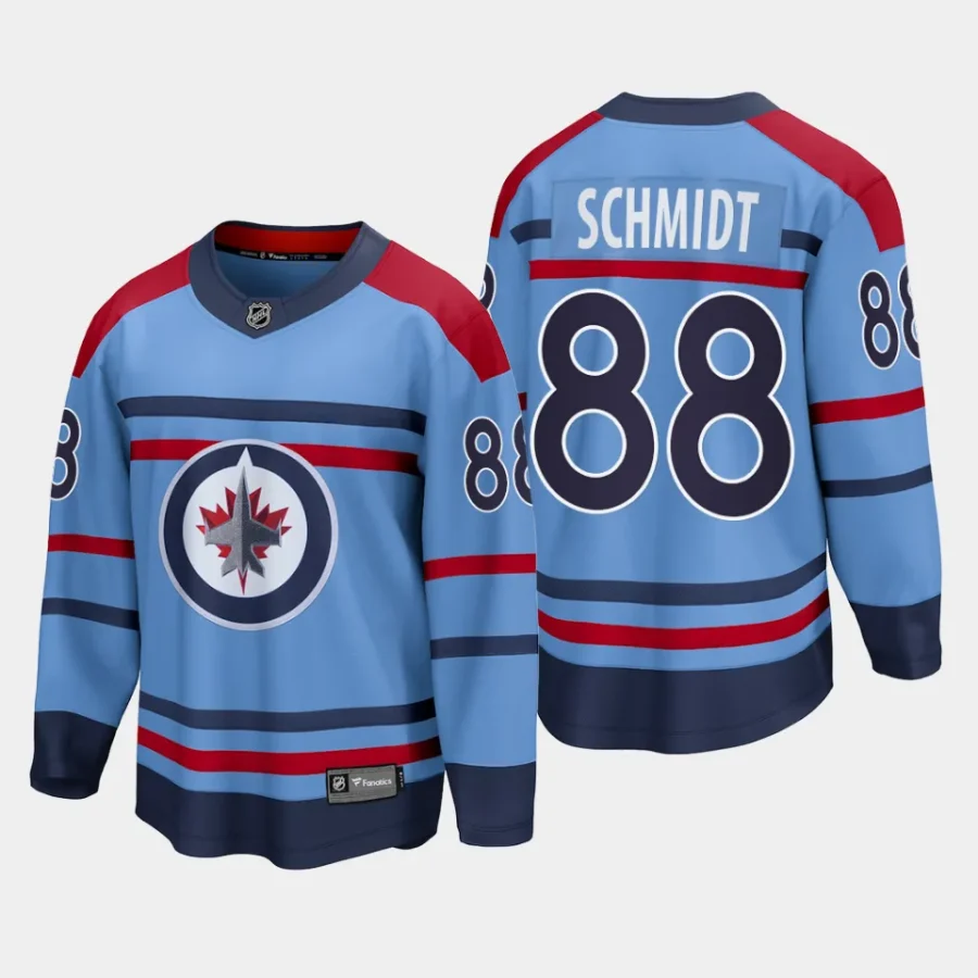 winnipeg jets nate schmidt rcaf centennial 2023 24 premier breakaway player jersey light blue