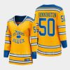 women blues jordan binnington yellow 2022 special edition 2.0 breakaway retro jersey