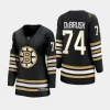 women bruins jake debrusk black 2023 24 100th anniversary premier breakaway player jersey