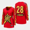 women flames elias lindholm red 2024 nhl all star game breakaway jersey