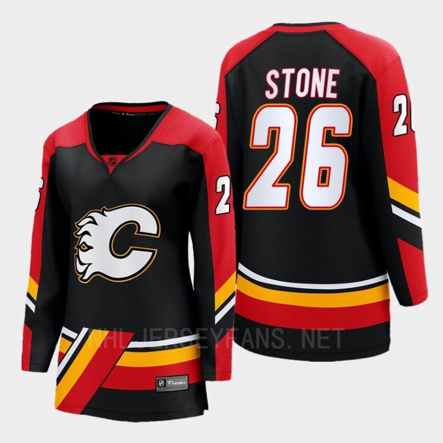 women flames michael stone black 2022 special edition 2.0 breakaway player retro jersey