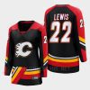 women flames trevor lewis black 2022 special edition 2.0 breakaway player retro jersey