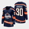 women islanders ilya sorokin navy 2022 special edition 2.0 breakaway player retro jersey