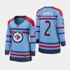 women jets dylan demelo light blue 2023 24 rcaf centennial premier breakaway player jersey